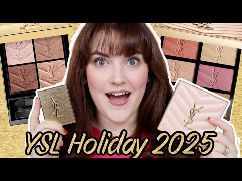Видео: 🌟ПАЛЕТКА ДЛЯ ЛИЦА YSL COUTURE И МИНИ-КЛАТЧ YSL COUTURE В ОТТЕНКЕ GOLDEN LUST 🌟ПРАЗДНИКИ 2025