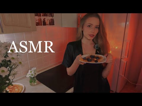 Видео: АСМР ГОТОВИМ БЛИНЧИКИ 🥞 | ASMR COOKING PANCAKES 🔥