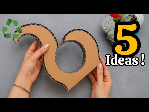 Видео: Никто не думал, что можно зарабатывать деньги на картоне! 😱 5 потрясающих идей