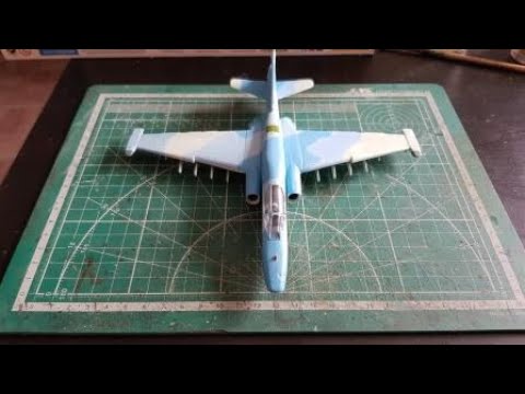 Видео: Су-39 (Zvezda) 72 scale...шаг 2