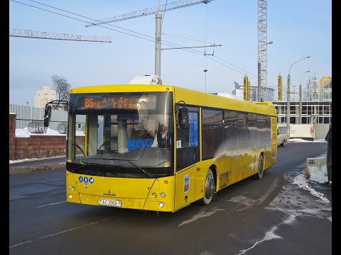 Видео: Информатор автобусного маршрута №85с г.Минск (Версия 1)
