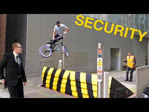 Видео: BMX Security Challenge в Лондоне