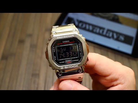 Видео: Свап комплект MFG для переделки Casio G-SHOCK DW-5600HR в Casio GMW-B5000 или готовим Касио к зиме