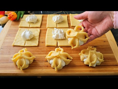 Видео: НИКТО  не ДОГАДАЕТСЯ, как ВЫ его СДЕЛАЛИ! Печенье ЦВЕТОК ХЛОПКА к ЧАЮ. Просто и ДОСТУПНО! Выпечка.