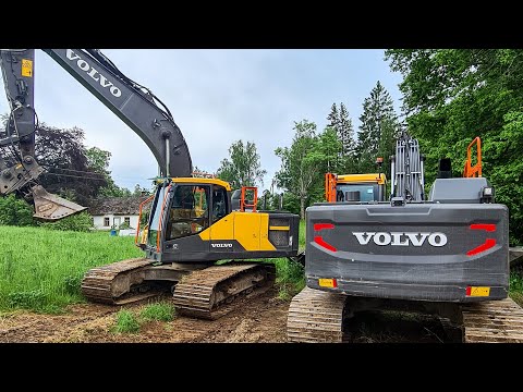 Видео: Левый ров дороги готов