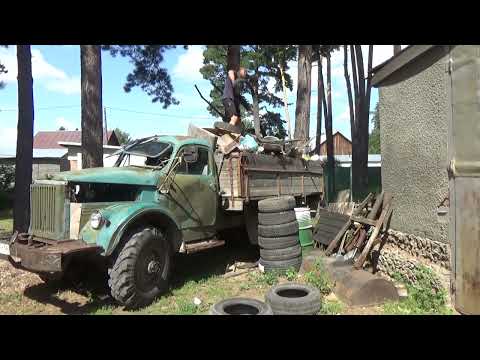 Видео: С Днём ВДВ ! Вывезли мусор на ГАЗ-63 V8