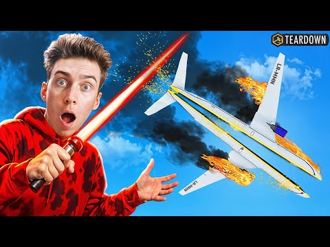 Видео: ЭТОТ ЛАЗЕР РАЗРЕЗАЕТ АБСОЛЮТНО ВСЁ! (Teardown)