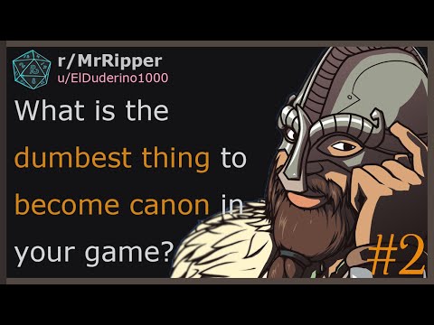Видео: Игроки D&D, что самое глупое, чтобы стать каноном в вашей игре? 🅿️2 #dnd