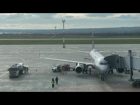 Видео: Airbus A320 | Аэрофлот | Рейс Москва Шереметьево - Саратов Гагарин