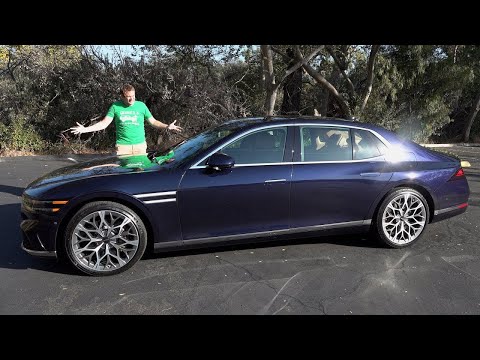 Видео: Genesis G90 2023 года - это неизвестный ультра-люксовый флагманский седан