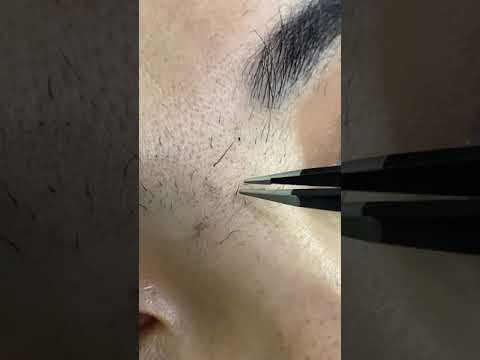 Видео: Macro lens brows, брови под макро.коррекция бровей