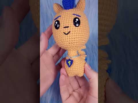 Видео: Чиби Флэш - вязаная игрушка My Little Pony