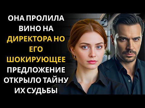 Видео: Она пролила вино на холодного генерального директора на глазах у всех… не зная, что он пригласил ее