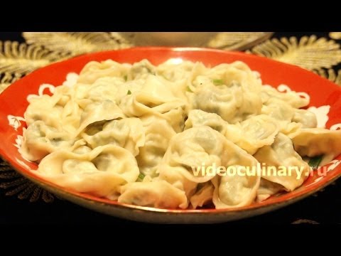 Видео: Пельмени с зелёным луком - Рецепт Бабушки Эммы