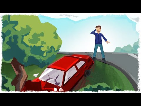 Видео: СТОЙ!!! ТАМ РЕЗКИЙ ПОВОРОТ!!!