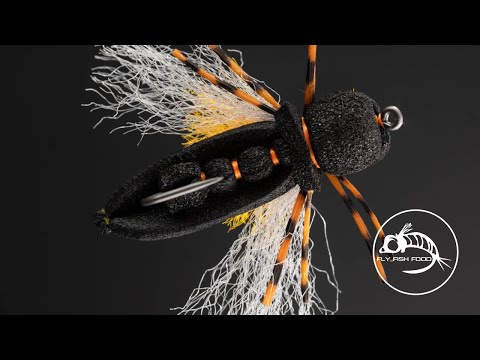 Видео: Сухая мушка Cicada, которая НИКОГДА не утонет! | F-22 Cicada | Руководство по вязанию мушек