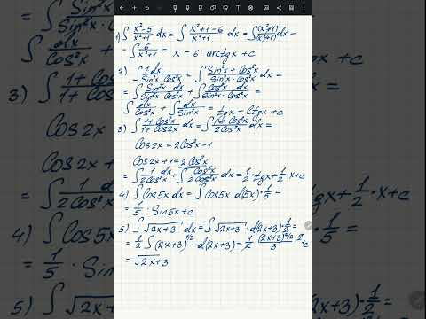Видео: Интегралы. Часть 3.