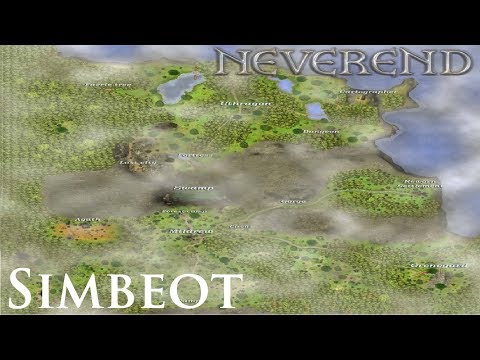 Видео: Neverend - Рассорить стражу, задание от стражника и карта мира (Перевод диалогов)
