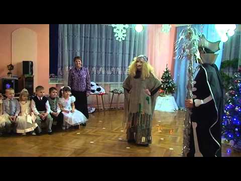 Видео: Новогодний праздник в детском саду.