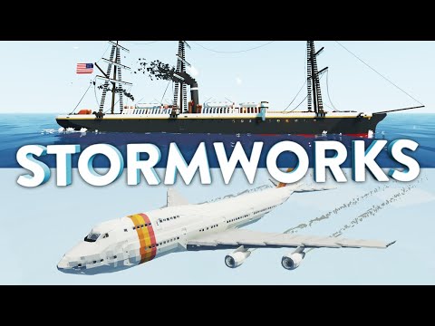 Видео: СУПЕР РЕАЛИСТИЧНЫЕ БОИНГ 747 и ФРЕГАТ + КРУТОЙ АТОМНЫЙ РЕАКТОР | Stormworks: Build and Rescue