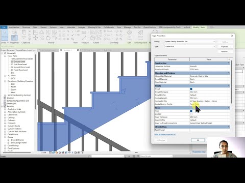 Видео: EP25 | Программа Revit для начинающих | Лестницы | Практические упражнения | Бансри Панди
