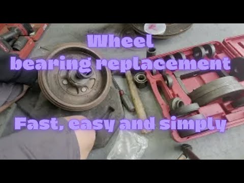 Видео: Замена заднего ступичного подшипника Nissan Versa 2014 года