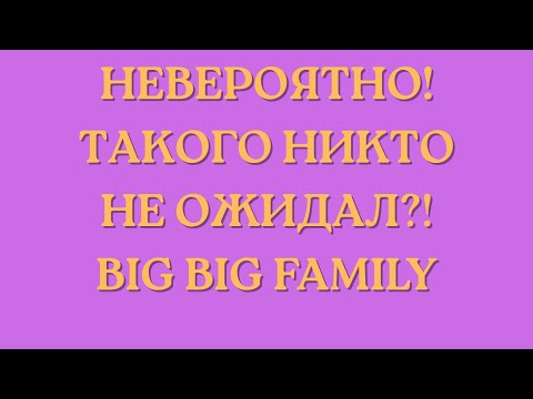 Видео: Big Big Family in the USA \Невероятно! \Такого никто не ожидал?! \Обзор \Разбор \Новости