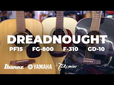 Видео: Dreadnought Ibanez vs Yamaha vs Takamine | Акустична гітара до $350 – Guitar!Lab