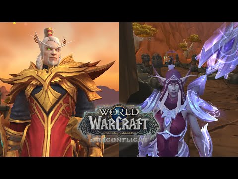Видео: Разговор Лор'темара и Талисры (WoW Dragonflight 10.0.2)