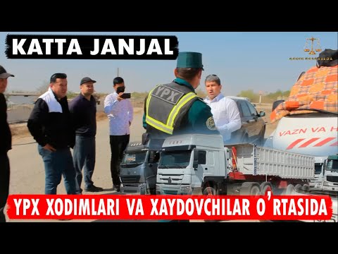 Видео: Хоразмда юк ташувчи хайдовчиларни норозилиги юзага келди