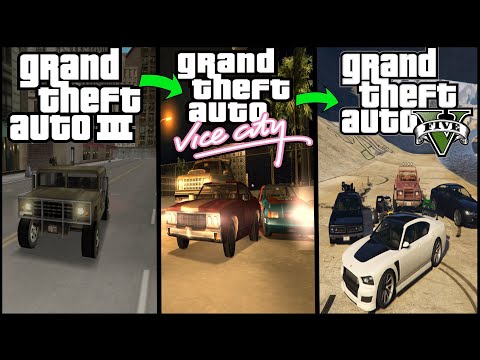 Видео: ЭВОЛЮЦИЯ ЛИЧНОГО ТРАНСПОРТА В СЕРИИ GTA (1997→2022)
