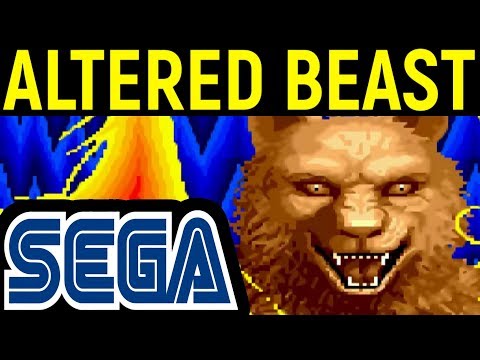 Видео: Человек из Колонны - Altered Beast Sega Longplay - Сега полное прохождение