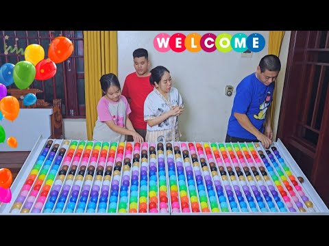 Видео: Головоломка с шариками. Игра для тренировки мозга, но также очень весёлая ☆ уровень 223