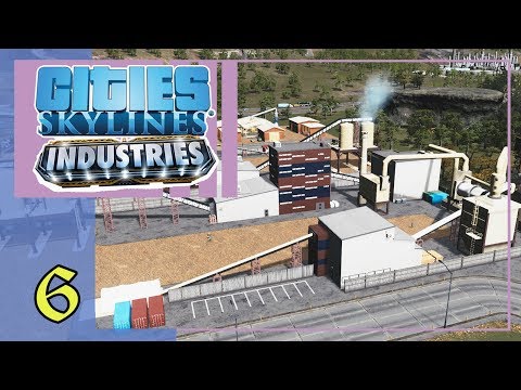 Видео: От бревна до листа. Лесная промышленность | Cities Skylines Industries #6