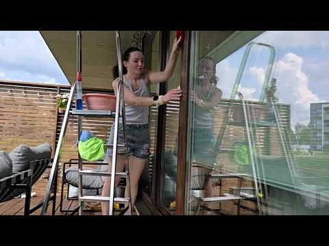 Видео: ПЕРЕЕХАЛИ. КАК МЫТЬ ПАНОРАМНЫЕ ОКНА? МОТИВАЦИЯ НА УБОРКУ.