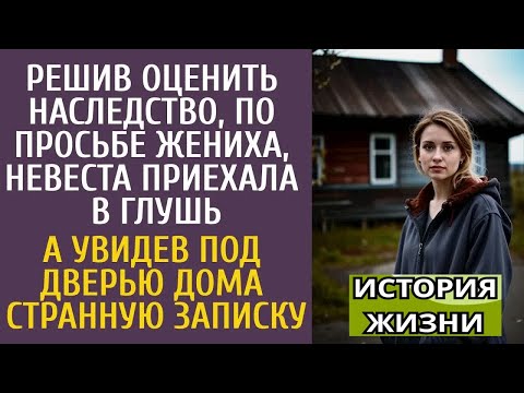 Видео: Решив оценить наследство, по просьбе жениха, приехала в глушь… А увидев под дверью странную записку…