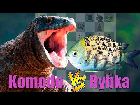 Видео: Комодо съел Рыбку. Партия шахматных движков. Английское начало