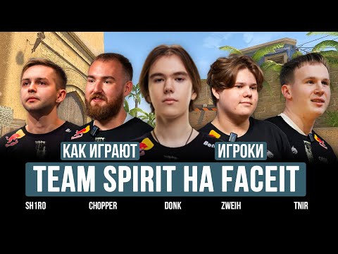 Видео: КАК ИГРАЮТ TEAM SPIRIT НА FACEIT