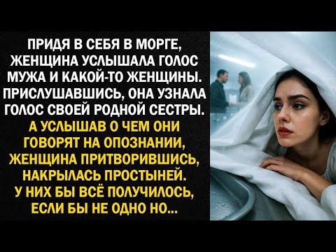 Видео: Придя в себя в морге, женщина услышала голос мужа и какой-то женщины. Прислушавшись, она узнала...