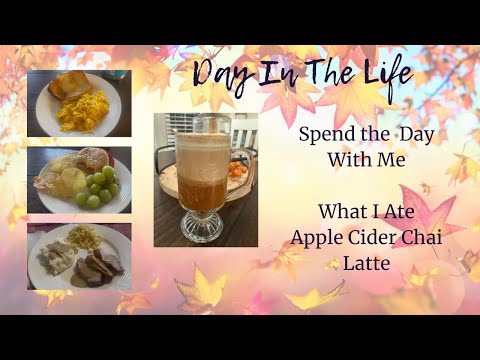 Видео: День из жизни... Целый день еды и приготовления яблочного чая латте