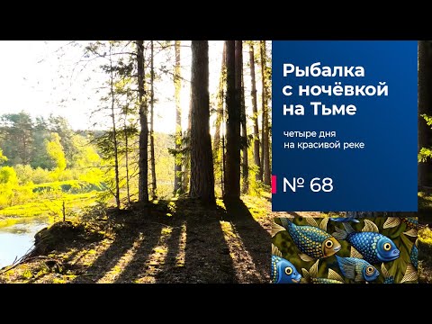 Видео: 68 / Рыбалка с ночёвкой / Река Тьма / Тверская область / Начало мая