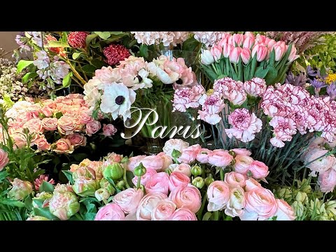 Видео: Цветочная прогулка ранней весной/Сен-Жермен-де-Пре/Люксембургский сад