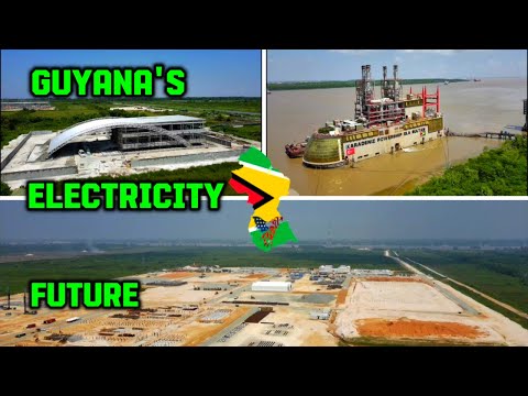Видео: Модернизация инфраструктуры электроснабжения, освещения и природного газа Гайаны