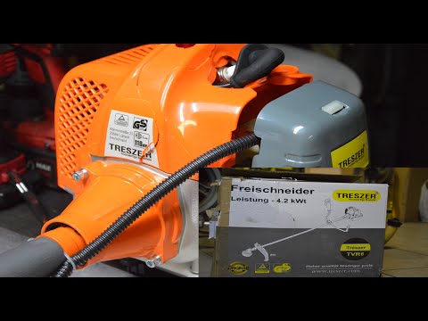 Видео: Мотокоса TRESZER TVR6 Огляд Збірка!Невеличка неприємність прийшла з тріснутим корпусом!