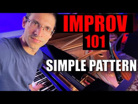 Видео: Как импровизировать, используя один простой рисунок для левой руки!