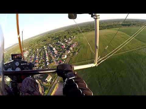 Видео: Длина пробега на посадке, Мотопараплан VS Дельталёт