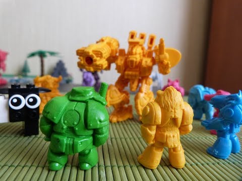 Видео: Звероники и робот от Технолога