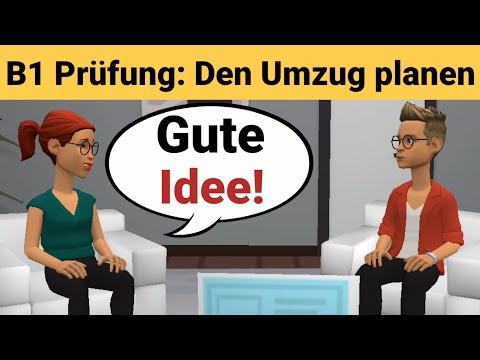 Видео: Устный экзамен по немецкому языку B1 | Планируйте что-нибудь вместе/диалог | обсуждение Часть 3