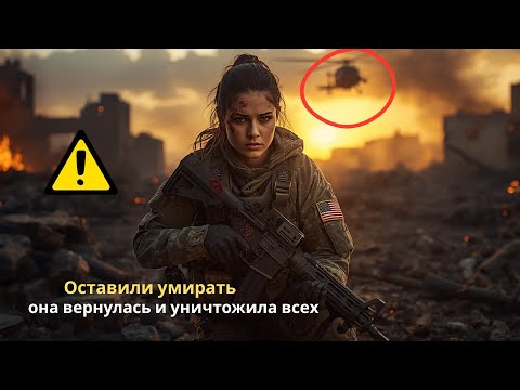 Видео: Они оставили её умирать на вражеской территории — пока она не проникла на базу и не уничтожила всех
