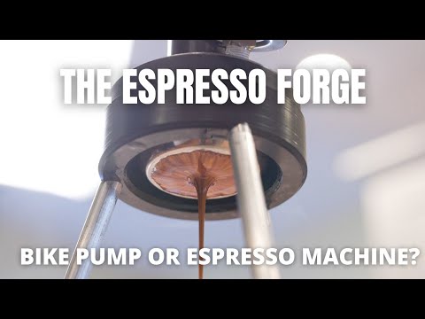 Видео: Эспрессо-машина или велосипедный насос? Обзор Espresso Forge